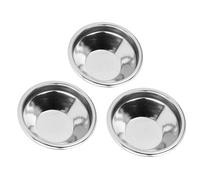 Alomejor Cesta de Filtro de Portafiltro de café de Acero Inoxidable de 54 Mm con Diseño Poroso para Mejorar el Sabor, Tamiz de una Sola Taza de 3 Piezas para Hacer café