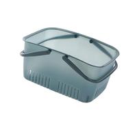 Alomejor Cesta Organizadora de Baño Multifuncional, Elegante de Ducha para un Almacenamiento Conveniente de Artículos de Tocador
