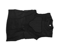 Alomejor Chaleco acolchado de fútbol para niños, chaleco protector grueso con poliuretano transpirable para deportes de ciclismo y baloncesto, diseño ajustado con cuello redondo (SI)