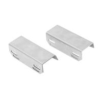 Alomejor Chasis RC, cubierta de chasis de acero inoxidable para coche RC 1/10 1/8, fácil instalación, protección metálica duradera, para coches de carreras y deriva
