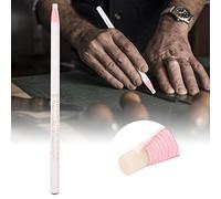 Alomejor Chinagraph Lápiz Marcador Durable Blanco Peel Off Wax Fabric China Marking Pen para Vidrio 8 Piezas/Juego para Tela, Vidrio, Cerámica Material de Cera de