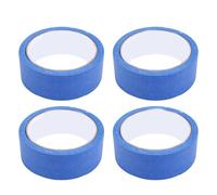 Alomejor Cinta Adhesiva Automotriz Grabable Exterior Aplicaciones Versátiles para Pintura de Automóviles 35 Mm 20 M para Etiquetado (BLUE)