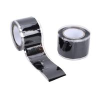 Alomejor Cinta de Agarre para, 2 Rollos de Envoltura de Silicona Antideslizante Autofundible con Sujeción Segura para Remos de Kayak Manillar de Bicicleta Pull Up Ba, Volante Bate de