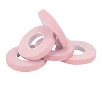 Alomejor Cinta para Dedos Cinta Protectora de Manos de Algodón 5 Rollos 1 Cm X 10 M Pegamento Vegetal Adhesivo Transpirable con Tijeras para Guitarra, bajo, Violinista, Protección de la Punta de los