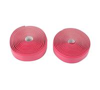 Alomejor Cinta para Manillar de Bicicleta Cinta Antideslizante para Barra de Bicicleta EVA Envoltura de Agarre que Absorbe los Golpes con Textura de Superficie y Núcleo de Gel para Ciclistas de (PINK)