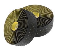 Alomejor Cinta para Manillar de Bicicleta de Carretera, Cinta para Manillar de Ciclismo Transpirable, Antideslizante, Absorbente de Golpes, con Espuma EVA de PU, para Todo Tipo de (Amarillo negro)