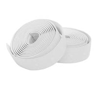 Alomejor Cinta para Manillar de Bicicleta de Carretera, Empuñaduras Antideslizantes de Silicona que Absorben los Golpes, Cómodo Cojín EVA para Entusiastas del Ciclismo (copo de nieve blanco)