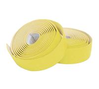 Alomejor Cinta para Manillar de Bicicleta de Carretera, Empuñaduras Antideslizantes de Silicona que Absorben los Golpes, Cómodo Cojín EVA para Entusiastas del Ciclismo (copo de nieve amarillo)