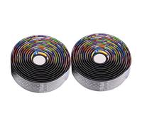 Alomejor Cinta para Manillar de Bicicleta, Envoltura de Agarre Antideslizante de Cuero PU Impermeable para Montar Cómodamente en Bicicleta de Montaña de Carretera 210 Cm X 3 Cm (cinta para manillar