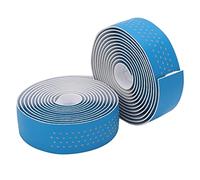 Alomejor Cinta para Manillar de Bicicleta, Envolturas Antideslizantes para Manillar de Bicicleta de Carretera, Tacto Cómodo con Autoadhesivo y Tapones Finales, para Ciclismo de Carretera, (BLUE)