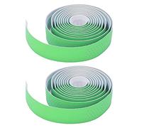 Alomejor Cinta para Manillar de Bicicleta, Envolturas para Manillar de Bicicleta de Carretera con Tapones y Correas para Ciclismo de Carretera, Caña de Pescar, Silla, Reposabrazos, (GREEN)