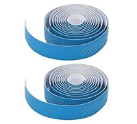 Alomejor Cinta para Manillar de Bicicleta, Envolturas para Manillar de Bicicleta de Carretera con Tapones y Correas para Ciclismo de Carretera, Caña de Pescar, Silla, Reposabrazos, (BLUE)