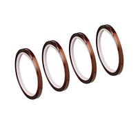 Alomejor Cinta Térmica, Cinta Térmica Adhesiva de Poliimida para Aislamiento de Alta Temperatura, Perfecta para Proyectos de Sublimación y Bricolaje