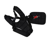 Alomejor Cinturón Acolchado con Doble Correa para el Hombro para Cortacésped, Diseño de Montaje Lateral para un Uso Cómodo, Ideal para Trabajadores Profesionales y Entusiastas
