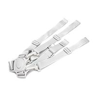 Alomejor Cinturón de Seguridad de Asiento Universal para Niños de 5 Puntos, Protector de Cochecito Ajustable, Correa de Seguridad para Bebés de 23,6 Pulgadas