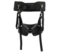 Alomejor Cinturón de Soporte Lumbar Ajustable para Pesca y Actividades al Aire - Accesorio Ergonómico con Refuerzo en la Espalda Baja, Ideal para Pescadores y Deportistas