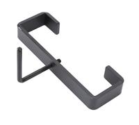 Alomejor Clamp/Holder para Poste de Hormigón, Soporte Resistente, Clamp/Holder en C, Perno en L para Postes de 4 Pulgadas, Fácil Instalación para Pajareras, Buzones de Correo, Acero Al Carbono