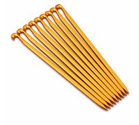Alomejor Clavijas para Carpa,Heavy Duty Resistente y Ligera,estacas de Aluminio 10 Unidades 16cm for Acampar Senderismo Supervivencia al Aire Libre