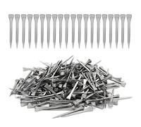 Alomejor Clavos de Herradura de Acero, Clavos Flexibles Fuertes para Establo de Caballos, 250 Uds.