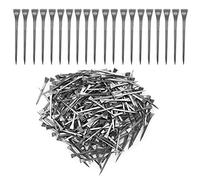 Alomejor Clavos de Herradura de Alta Resistencia, 250 Clavos de Acero para Pezuñas para el Cuidado de Caballos, Fáciles de Usar y Almacenar