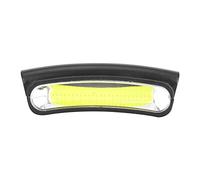 Alomejor Clip Cap Lámpara Clip Led Cabeza Antorcha Cap Visor Luz Manos Libres para Senderismo Camping Pesca