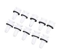 Alomejor Clip de Pasador de Sujeción de Retención de Coche Clip de Moldura de Panel Basculante ABS 91512 TZ5 A01 para Odyssey Passport Ridgeline Reemplazo de Moldura de Faldón Lateral Fácil