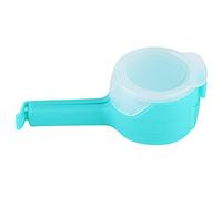 Alomejor Clip para Bolsa de Comida PPO, Clip Portátil para Sellado de Refrigerios, para Cocina, Viaje, Azul, 4,9x2,4x1,8 Pulgadas (BLUE)