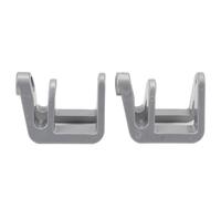 Alomejor Clips de Liberación Rápida para Parachoques de Barcos, Fibra de Vidrio de Nailon Duradera para Ajustar Guardabarros Fácil y Rápidamente para Rieles de Tubo Cuadrados de 1 Pulgada y 1,25