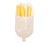Alomejor Clips de Sellado, 4 Clips de Plástico para Bolsas con Soporte Magnético en Forma de Gato, de Sellado de Bolsas de Alimentos de 12 Cm con Escala de Fecha para Refrigerador, Refrigerios,