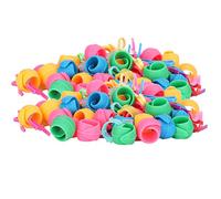 Alomejor Clips para Portabobinas, Colección de Carretes de Hilo, Organizador Duradero para Accesorios de Costura, 100 Uds., Color Aleatorio