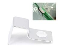 Alomejor Clips Resistentes de Acero Inoxidable para Soporte de Pecera para Cubiertas de Vidrio de Acuario, Juego de 4 para Espesores de 5 Mm a 12 Mm, Fácil Instalación, Protege la Cubierta del (8mm