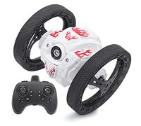 Alomejor Coche de Rebote Coche teledirigido 2.4G HZ RC Car Stunt Car Toy Car 360 Grados de rotación
