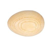 Alomejor Coctelera de Huevos, Madera Pulida de Primera Calidad, 2 Piezas de Instrumentos de Percusión Manual para Niños Pequeños, Juego Sensorial de Música Preescolar (beige, Rojo y