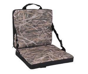 Alomejor Cojín de Asiento Plegable, Almohadilla de Camping de Tela Oxford 600D Impermeable, Respaldo Cómodo para Eventos Deportivos Al Aire Libre y Viajes