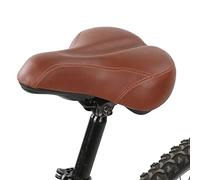Alomejor Cojín para Sillín de Bicicleta, Funda de Asiento de Cuero de PVC con Absorción de Impactos y Espuma de Alta Elasticidad para Bicicleta, ATV, Scooter