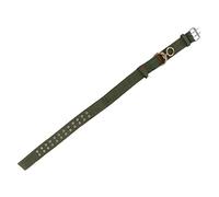 Alomejor Collar de Vaca de Lona Duradero Ajustable para Caballos, Ovejas, Ganado, Perros, 4 Capas con Hebilla de Metal, para Accesorios de Crecimiento de Ganado (S)