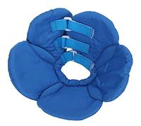 Alomejor Collar Protector para con Forma de Flor Ajustable, Collar de Recuperación Suave para Gatos y Perros Material: Tela (M)