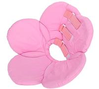 Alomejor Collar Protector para con Forma de Flor Ajustable, Collar de Recuperación Suave para Gatos y Perros Material: Tela (M)