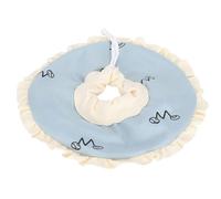 Alomejor Collar Protector para Mascotas Pequeñas, Cómodo Collar Electrónico para Cobayas y Conejos para Recuperación, para Cobayas y Conejos, Poliéster + Esponja