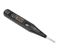 Alomejor Comprobador de Voltaje Eléctrico 6-36V con Pantalla LCD | Diseño multifunción, resultados claros en la pantalla LCD, materiales duraderos, clip de bolsillo fácil de usar
