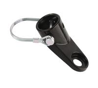 Alomejor Conector de Acoplador de Accesorio para Remolque de Bicicleta, Accesorios de Piezas de Repuesto para Remolques Instep con Orificio de 1/2 pulg.
