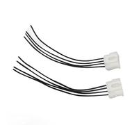 Alomejor Conector de Arnés de Luz Trasera, Duradero, Resistente a Impactos, Apto para Grande Punto 2006-2012, 2 uds., Conexión Estable ABS