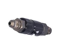 Alomejor Conector de Liberación Rápida AN3 Accesorio de Línea de Freno de Aleación de Aluminio, Adaptador de Manguera de Freno de Junta Giratoria, Válvula Interna y Diseño de Junta Tórica para
