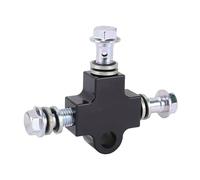 Alomejor Conector en T de Manguera de Freno Hidráulico de 3 Vías de Metal, Conector en T de Línea de Freno de Instalación Rápida para Motocicletas Todoterreno ATV Pit Bikes