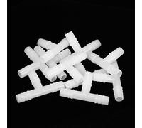 Alomejor Conector en T para Acuario, Válvula de Tubo de 3 Vías ABS Resistente para Bomba de Oxígeno de Pecera, 10 Uds para Control de Flujo de Aire y Suministro de Aire Fresco