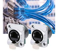Alomejor Conector RJ45 PCB Panel Aislante Retardante de Llama, 8 Núcleos,