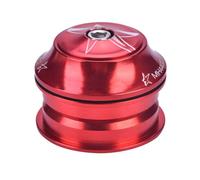 Alomejor Conjunto de Auriculares de Bicicleta 44 mm aleación de Aluminio Teniendo Auriculares Bicicleta de montaña Accesorios de Tubo de Cabeza de Bicicleta de Carretera(Rojo)