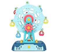 Alomejor Conjunto de Edificios para Ruedas de Ferris Bricolaje para Niños, Juguete Educativo Pensamiento Lógico y Coordinación Manual, Edades Más 3