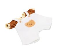 Alomejor Conjunto de Mono y Camiseta Adorables de Osito de Peluche para Muñecas de 30 a 50 Cm, Juegos Imaginativos y Sesiones de Fotos (Adecuada para muñecas de 15.75in / 19.69in)