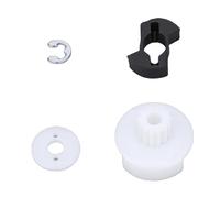 Alomejor Conjunto de Polea de Motor para Máquina de Coser 2250 2259 8280 1507 - Reemplazo Confiable para Costuras Consistentes - Adecuado para Profesionales - ABS/Metal/Caucho
